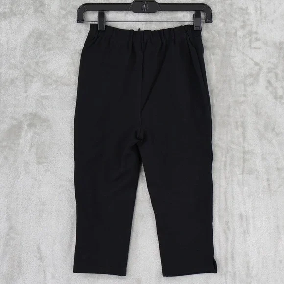 Steve Madden Dara Capri Leggings Womens XS Black Minimalist Preppy Trendy NWT - Picture 4 of 16